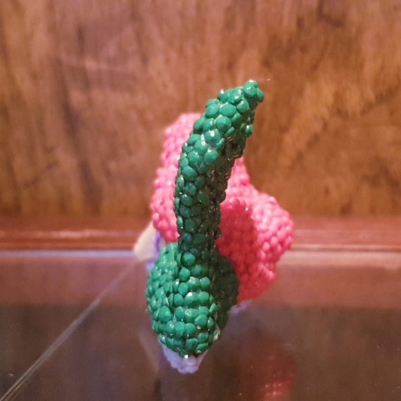 1989 The Little Mermaid Ariel Figure Hand Crafted Beaded Upcycled Disney Vintage - Picture 9 of 10